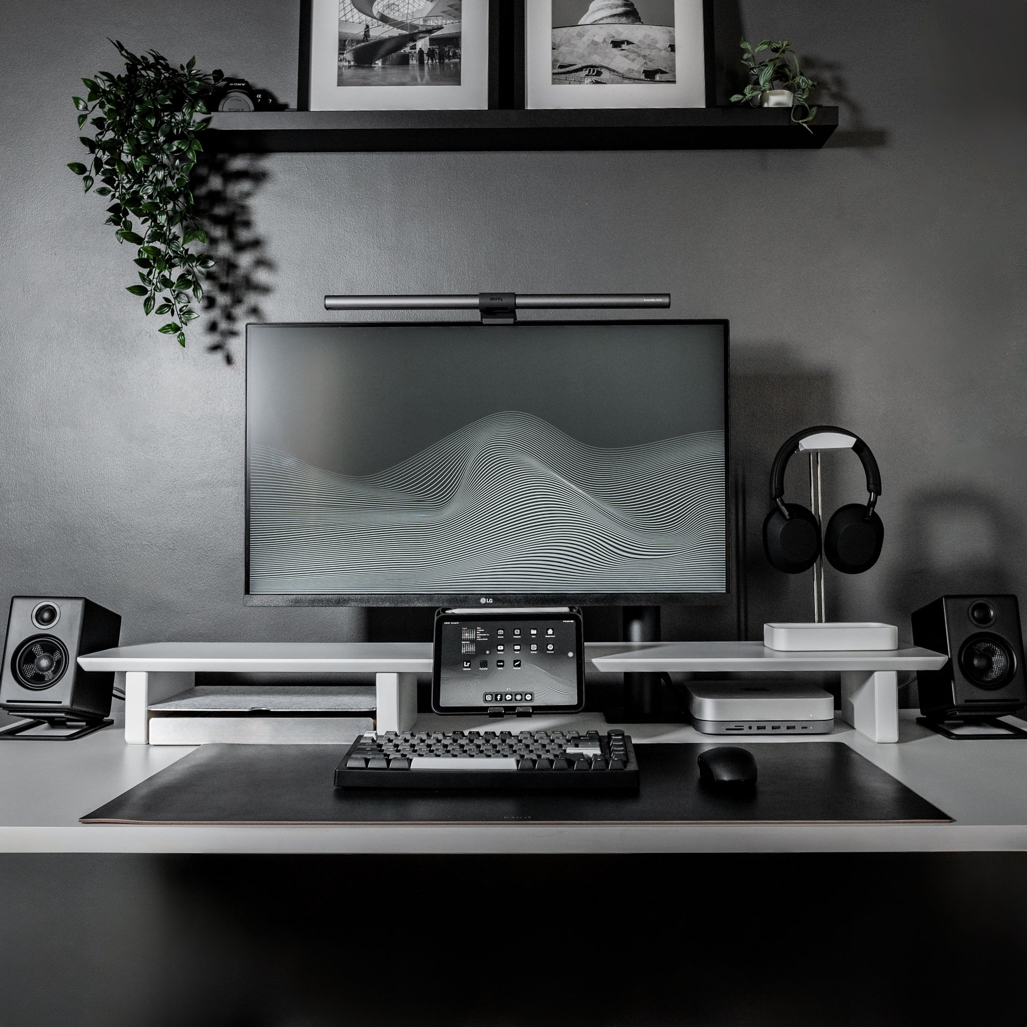 Desk Shelf Cockpit | White