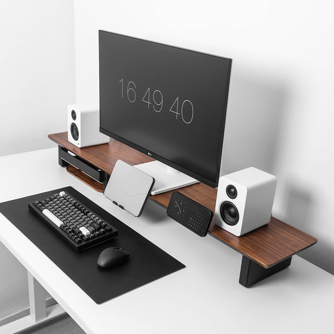 Desk Shelf Cockpit | Walnut