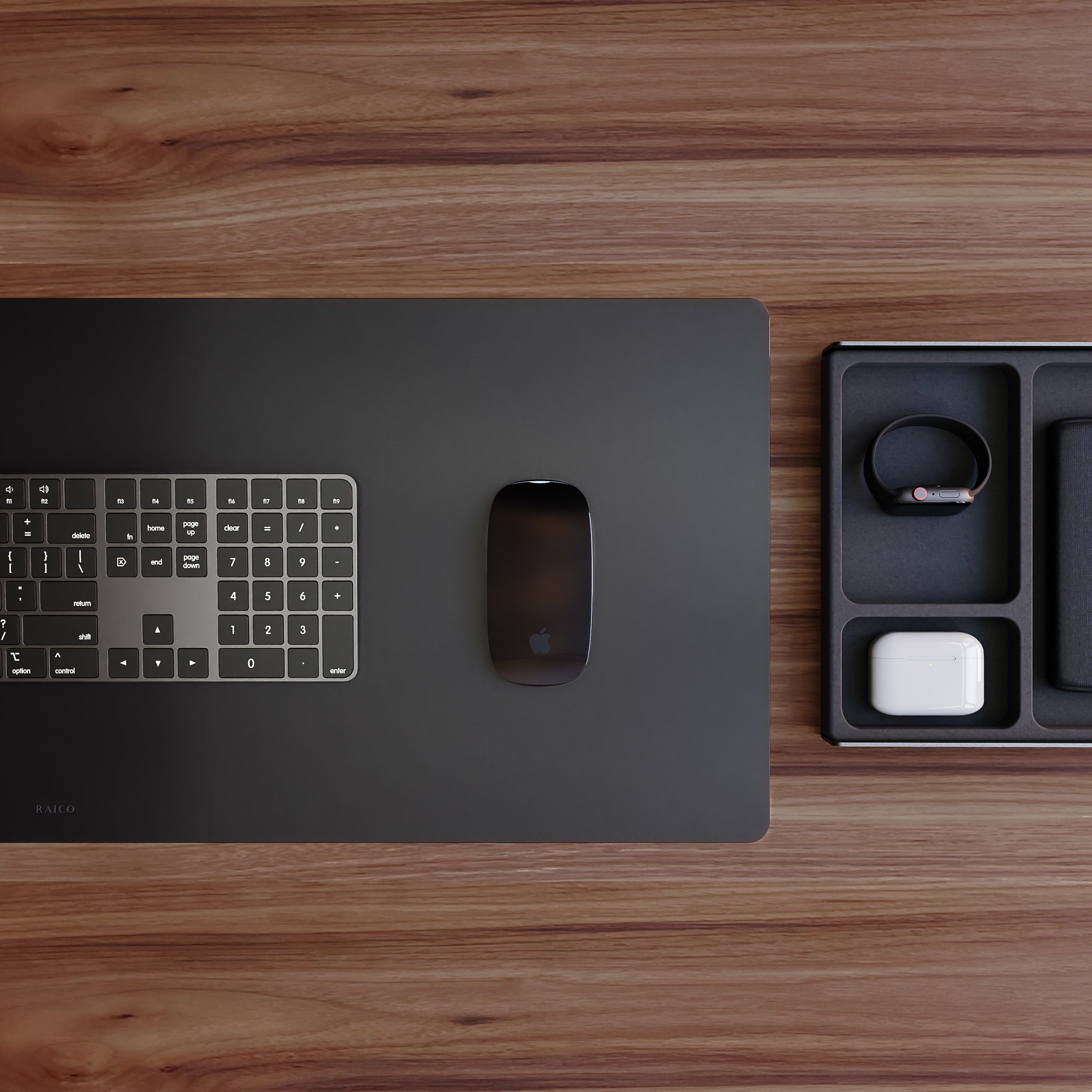 Leather Desk Mat | Black